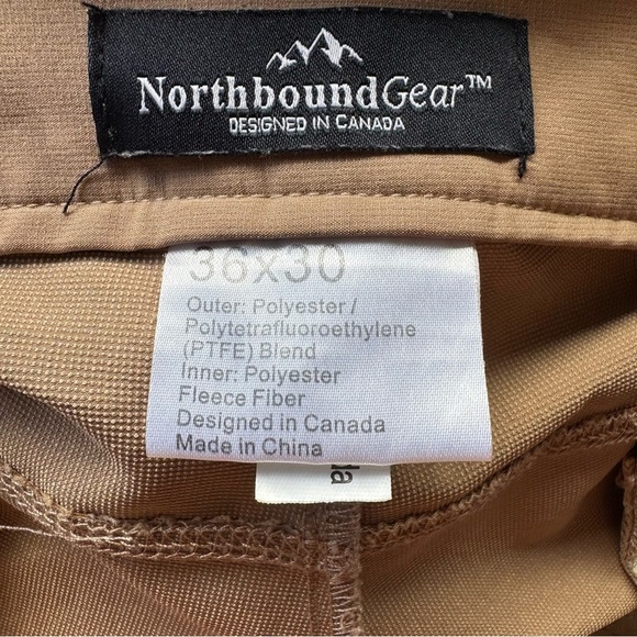 Northbound Gear Designed In Canada Lightweight Pants Men’s 36X30 - Picture 7 of 9